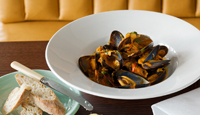 Mussels with Amontilado Sherry and Fennel